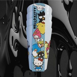 Sanrio Hello Kitty And Friends 5" Printed Melamine Cups Set of 4